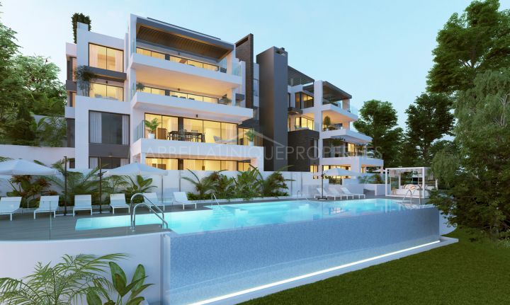 Luxury development of apartments and penthouses in Benahavis