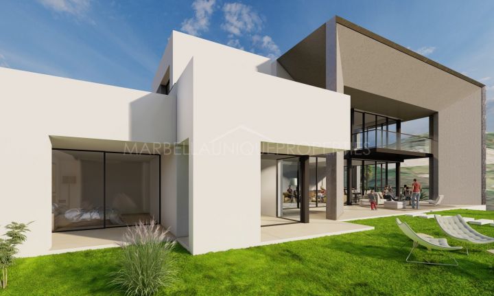 Magnifique terrain avec projet et permis pour construire une villa familiale à Haza del Conde
