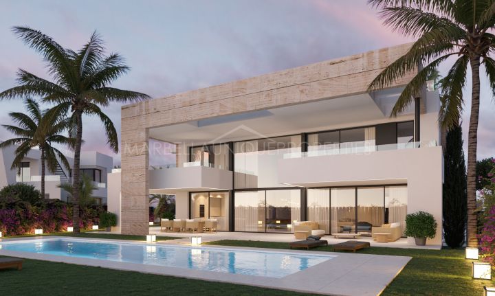 New construction villa on Marbella's Golden Mile