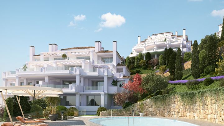 Nueva Andalucia, Exclusivo apartamento de 3 dormitorios con vistas privilegiadas en Nueva Andalucia