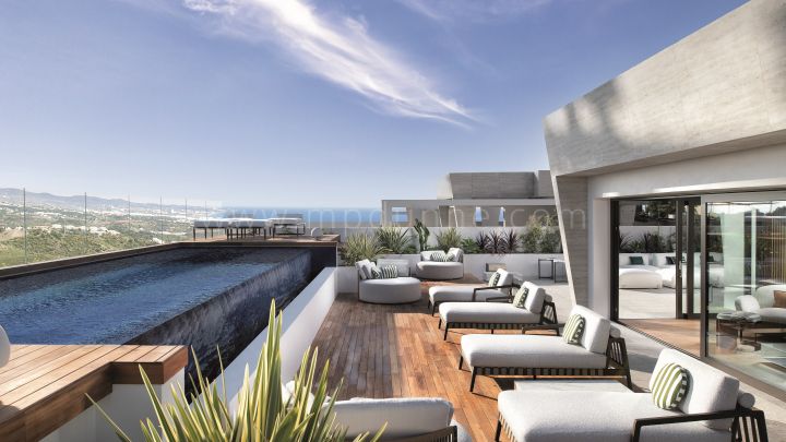 Milla de Oro Marbella, Epic by Fendi, Exclusivo Ático Dúplex en la Milla de Oro de Marbella