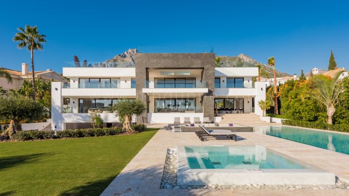 Marbella Goldene Meile, Luxus-Villa zur Miete Sierra Blanca