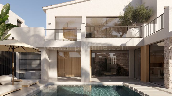 Nueva Andalucia, Moderne Villa im skandinavischen Stil in Nueva Andalucia, Marbella