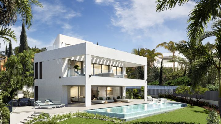 San Pedro de Alcantara, New Modern Villa in the Prestigious Guadalmina Baja,Marbella