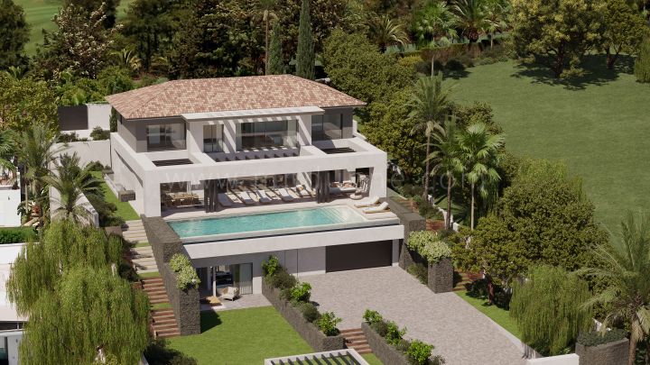 Benahavis, Oklanderlig villa under uppbyggnad, La Quinta, Benahavís