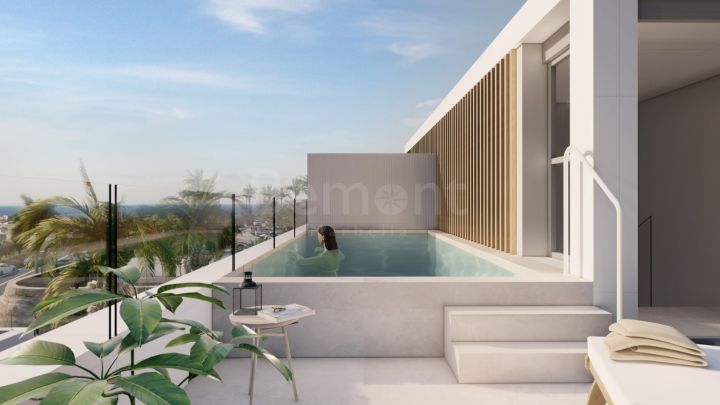 Contemporary golf townhouse for sale in Estepona, Marbella West