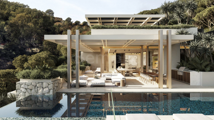 New build luxury villa for sale in Benahavis, Marbella West