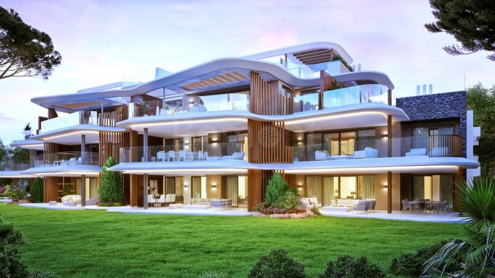 New build modern ground floor apartment for sale in Benahavis