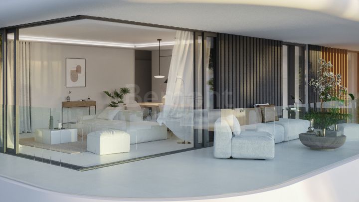 Modern beachside apartment for sale in Estepona