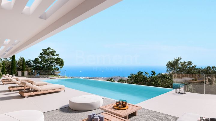Villa con vistas al mar en venta en La Reserva de la Cala Golf, Mijas Costa, España