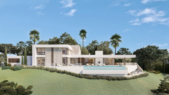 Villa de nueva construcción en venta en Mijas Costa, Málaga, España