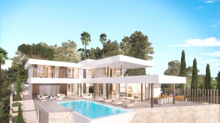 4-bedroom villa with panoramic sea views for sale in La Cala Golf, Costa del Sol, Spain