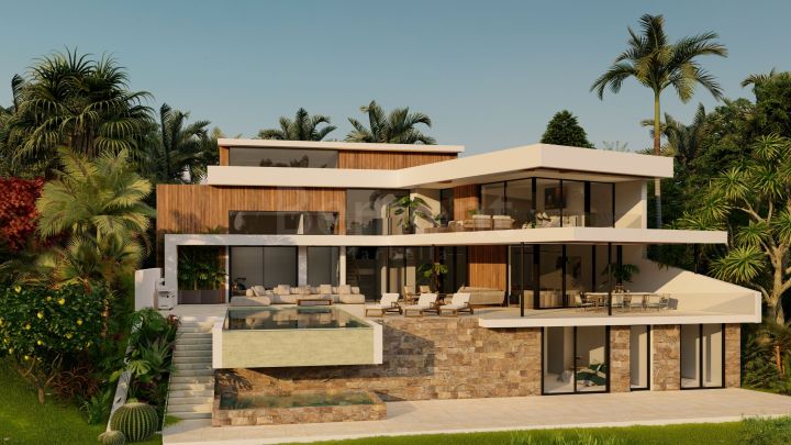 Villa moderne de nouvelle construction à vendre à Mijas Costa, sud de l'Espagne