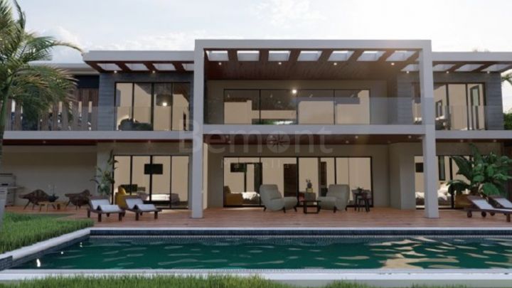 Luxury modern villa with sea views for sale in Paraiso Alto, Benahavis