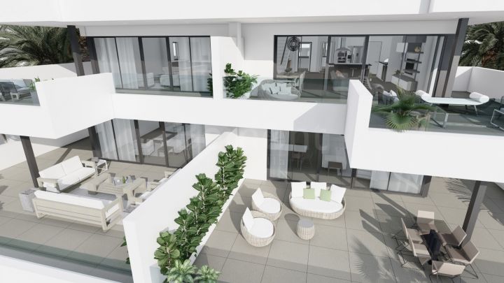 Modern duplex penthouse for sale in Estepona, Costa del Sol