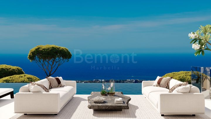 Luxury villa with sea views for sale in Marbella West