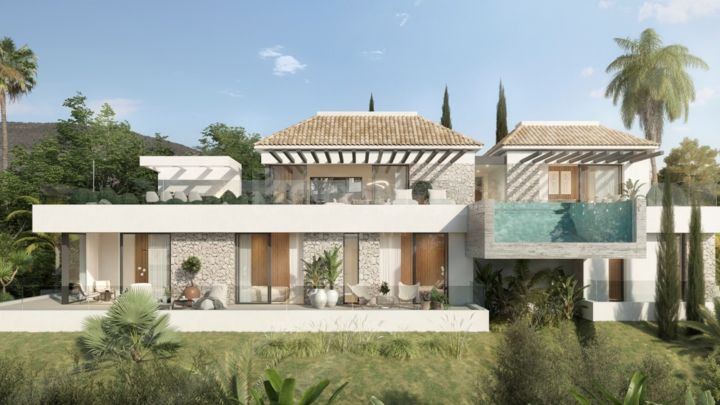 New build golf villa for sale in Mijas Golf, Marbella East