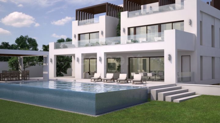 Contemporary new villa for sale in Marbella East