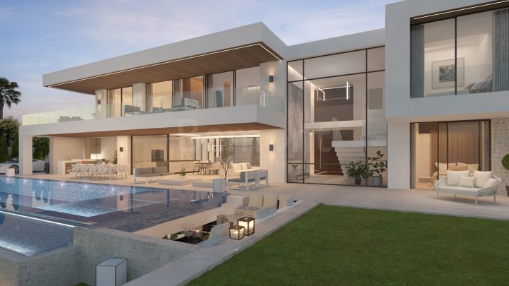 Contemporary villa for sale in Marbella West