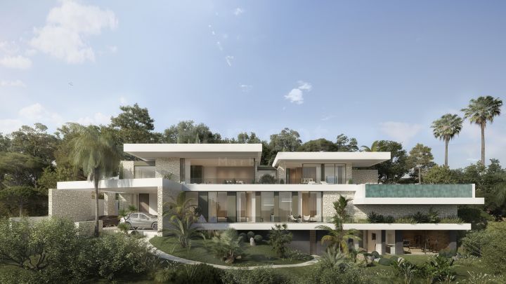 Luxury villas with sea views for sale in La Cala Golf