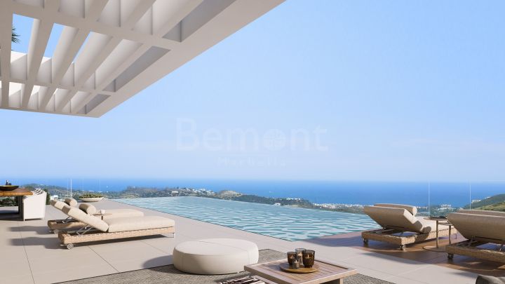 EN VENTA - La Reserva de la Cala Golf: Villas contemporáneas de nueva construcción y parcelas con vistas al mar en Mijas Costa