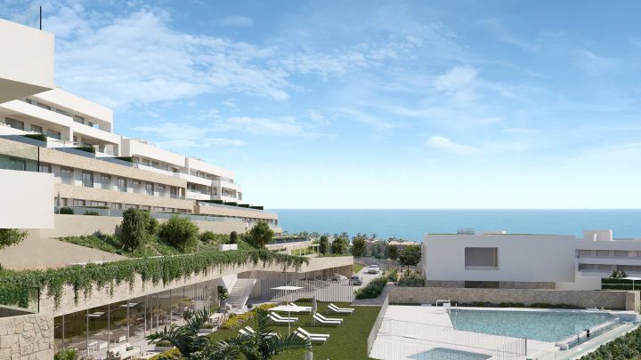 New build homes with sea views for sale in Estepona
