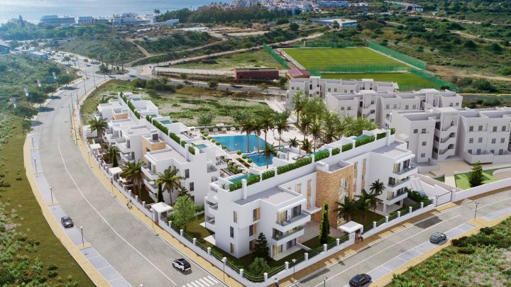 Beach side apartments and penthouses for sale in Estepona