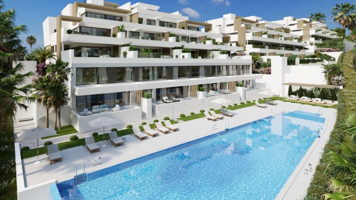 New project with apartments and penthouses for sale in Marbella West
