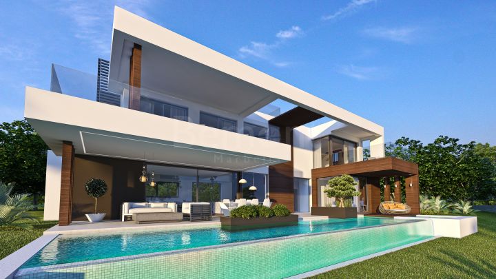Contemporary brand new villa for sale in Marbella West