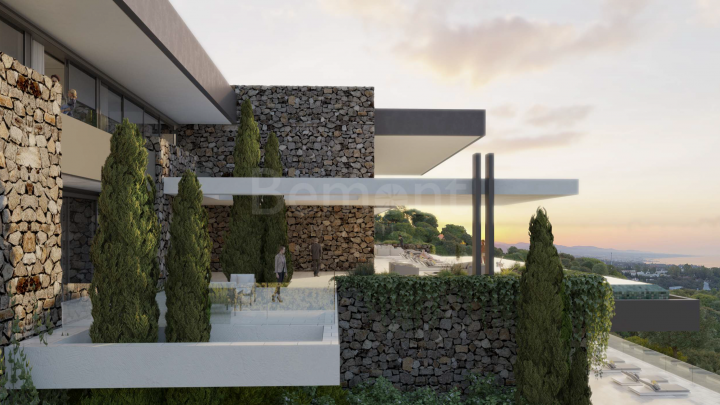 Luxury contemporary villa with outstanding views for sale in La Zagaleta - Marbella