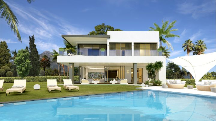 Luxe nieuw gebouwde villa te koop in Marbella