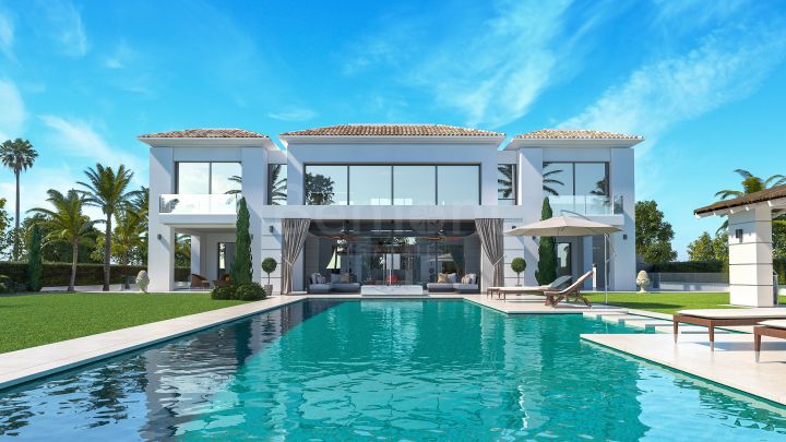 Luxury beachside villa for sale in Guadalmina Baja, San Pedro de Alcantara
