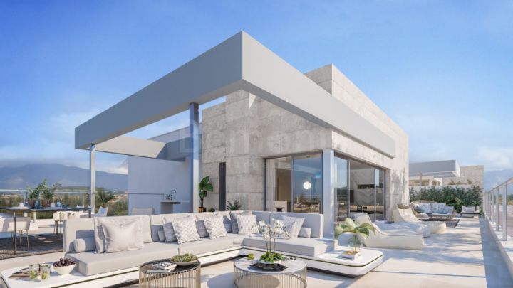 Gloednieuw penthouse te koop in Marbella West