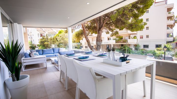 Appartement de 2 chambres au rez-de-chaussée à vendre à Puerto Banus, Marbella