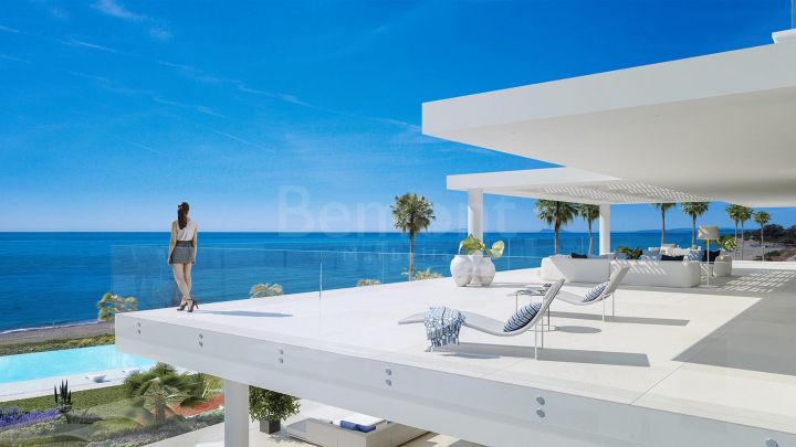 Front line beach penthouse for sale in New Golden Mile, Estepona