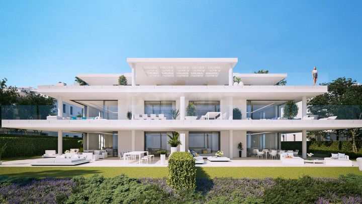 Modern luxury ground floor apartment for sale in New Golden Mile, Estepona