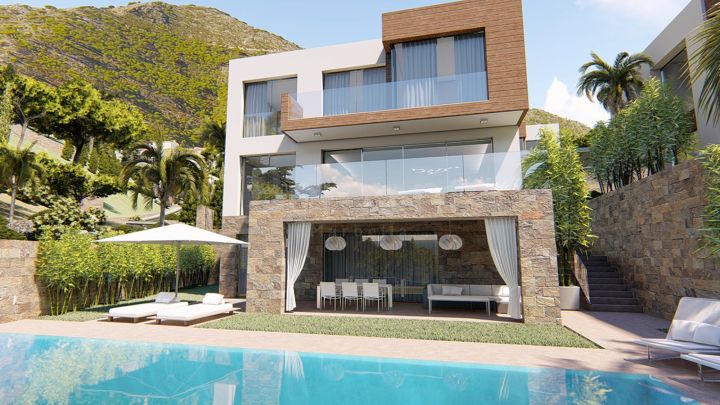 Contemporary new build villa for sale in Mijas Pueblo, Mijas