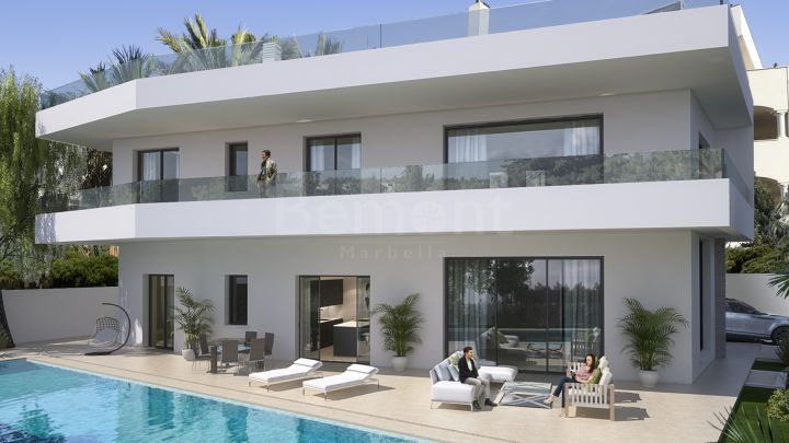 Modern new build villa for sale in Casablanca, Marbella Golden Mile