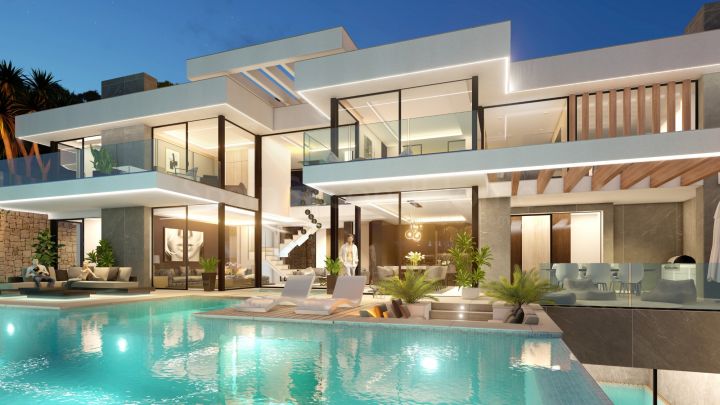 Luxury contemporary villa for sale in Calpe