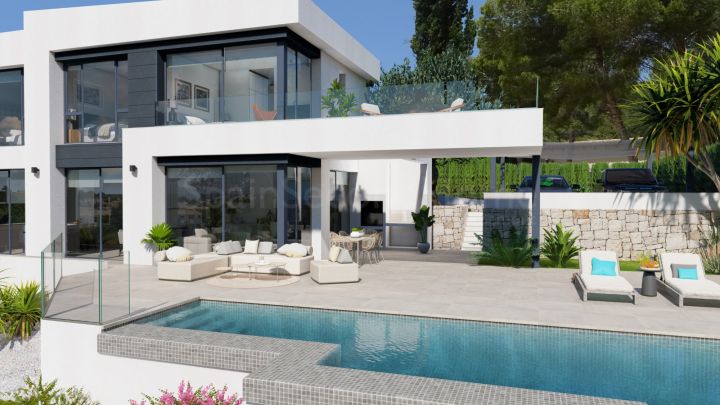 Contemporary villa for sale in Benissa Costa, Costa Blanca North