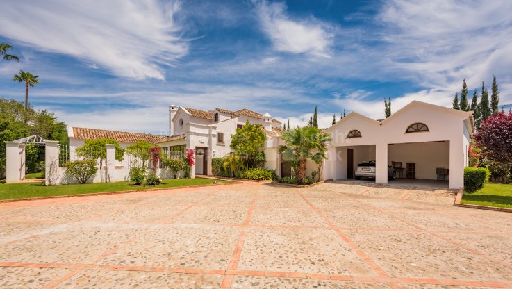 Вилла с частным кортом для паддл - Вилла в аренду в Guadalmina Baja, Сан Педро де Алькантара