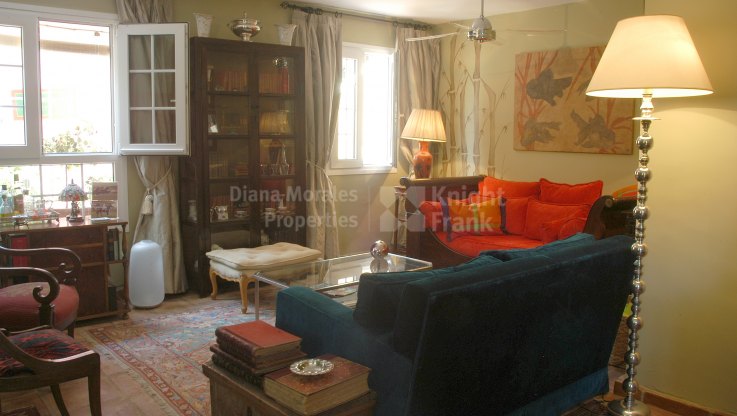 Encantador apartamento en planta baja - Apartamento Planta Baja en venta en La Virginia, Marbella Milla de Oro