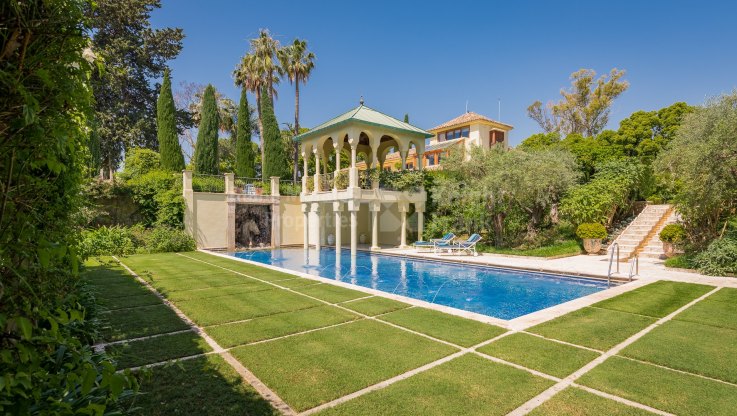 Magnifica villa en Marbella Club - Villa en alquiler en Milla de Oro junto a la playa, Marbella Milla de Oro