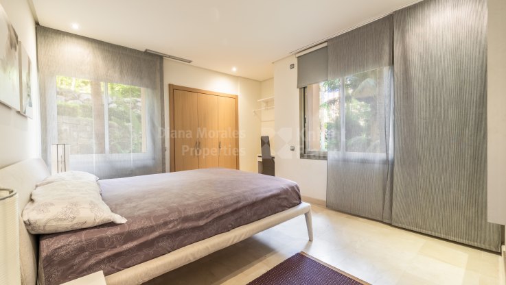 Garden apartment in secure development - Ground Floor Apartment for sale in Mansion Club, Marbella Golden Mile