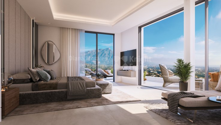 Two-floor penthouse with panoramic views - Duplex Penthouse for sale in La Quinta, Benahavis
