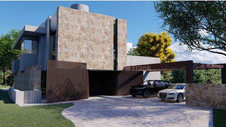 Modern villa with lift and indoor pool - Villa for sale in Santa Clara, Marbella East
