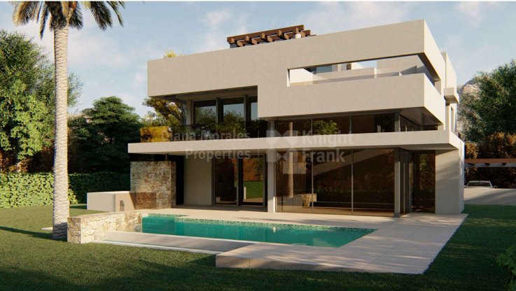 Villa de estilo contemporáneo en Santa Clara Golf