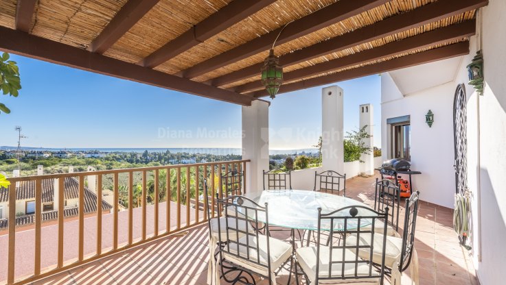 Coto Real II, Apartamento en Las Lomas del Marbella Club con espectaculares vistas panorámicas