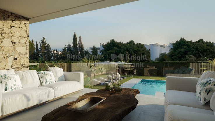 Moderne Villa in bewachter Anlage - Villa zum Verkauf in La Carolina, Marbella Goldene Meile