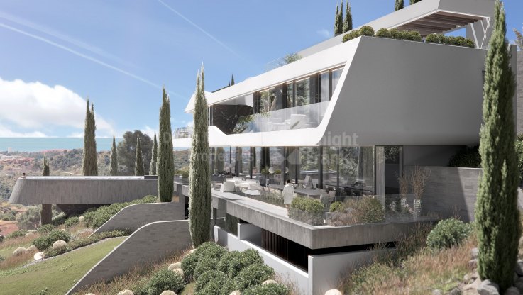 Projet clé en main pour une villa ultra design avec des vues imprenables - Villa à vendre à Real de La Quinta, Benahavis